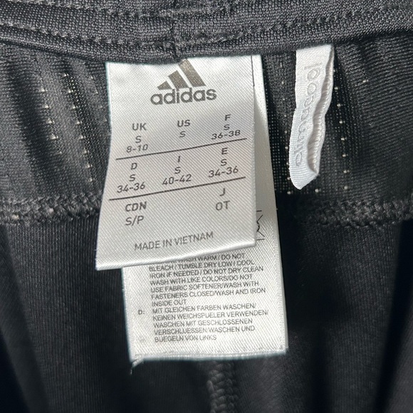 ADIDAS Unisex Climacool Black Track Pants Sweatpants Joggers - Picture 5 of 5